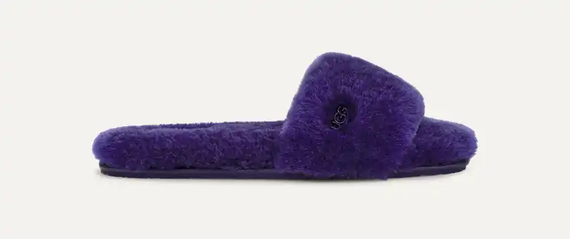 UGG W FLUFF SLIDE Ⅱ UGG W FLUFF YEAH SLIDE BLACK アグ ウィメンズ フラッフ イヤー