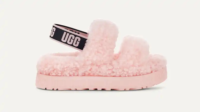 Sandal Pink Oh Yeah Ugg Slides UGG Oh Fluffita Slide For Women UGG® UK
