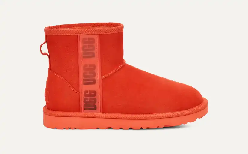 Classic Mini Side Logo II en suède