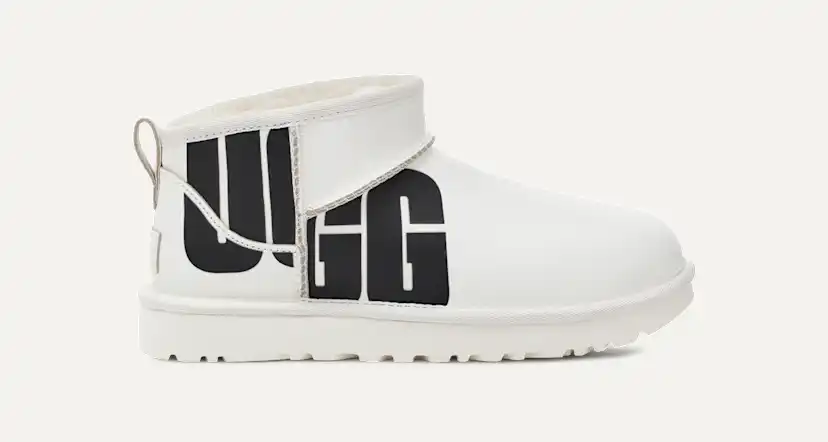 ☆【UGG】☆UGG W Classic Mini Side Logo Boot☆Matte White☆ UGG® Classic Zip It Mini for Women | UGG®