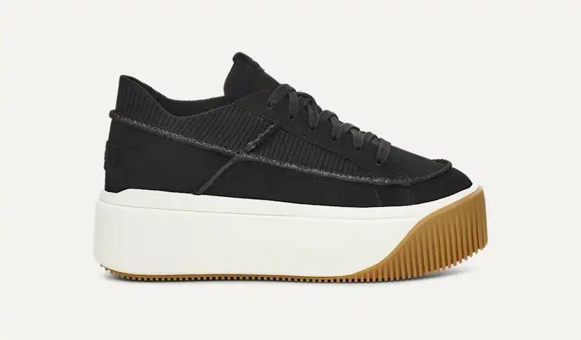 【UGG for emmi】W EZ-DUZZIT LACE 厚底23.5cm Amazon.com | UGG Women's EZ-DUZZIT Essential LACE UP Sneaker