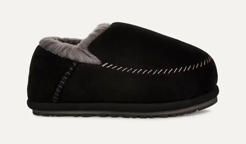 UGG ALAMAR BLACK SLIPPERS MEN\'S SHERPA LINED SIZE 8 UGG | Shoes | Ugg Alamar Men Clog Slippers Size 8 Black  main image 3