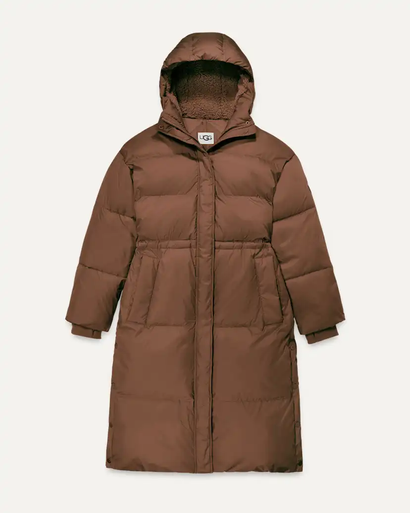 Puffer Jacket Womens Ugg Coat Ugg Catherina Water Resistant Hooded