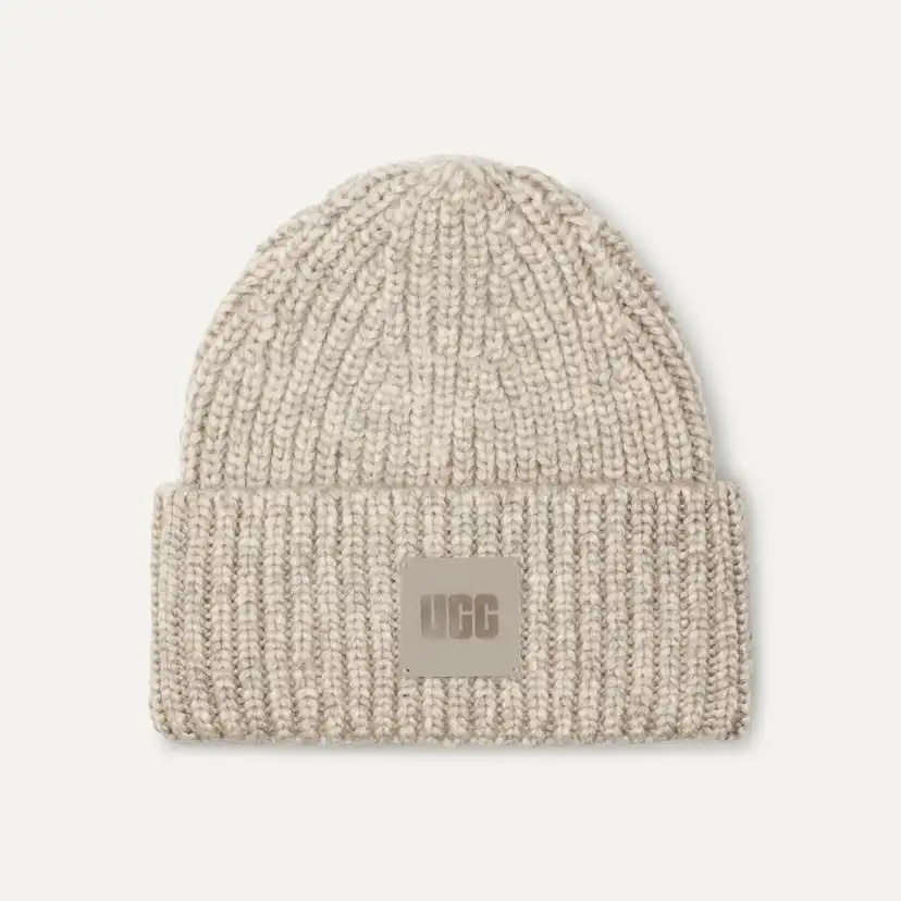 UGG ニット帽 CHUNKY RIB BEANIE キャメル Chunky Rib Beanie