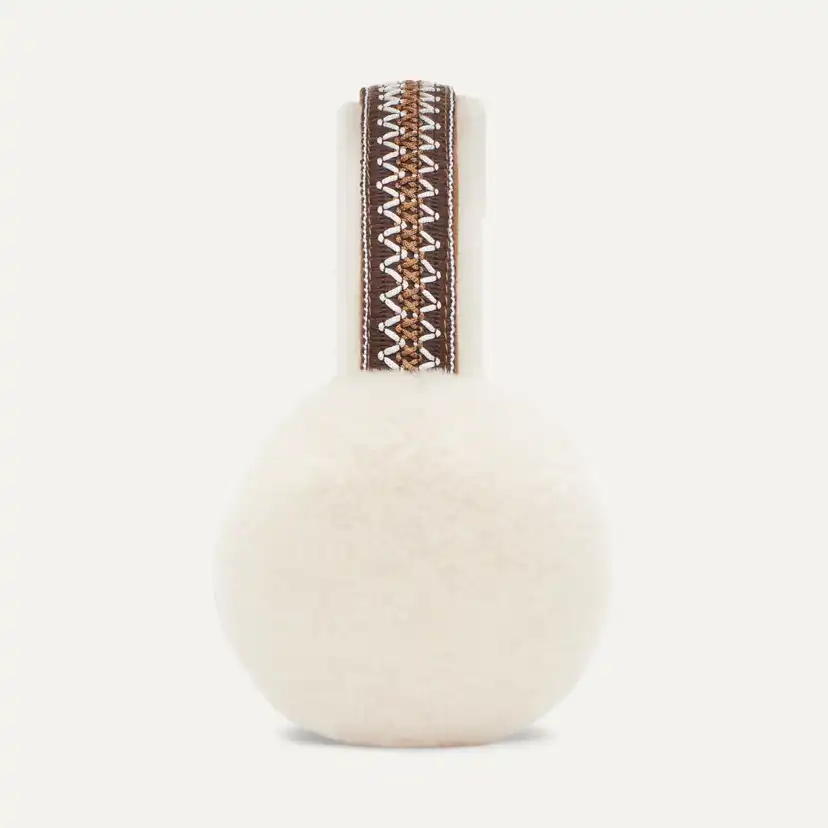 【UGG】 (W) Sheepskin Tasman Earmuff Apple Blossom ★人気 UGG Women's Sheepskin Tasman Earmuff, Chestnut, One Size at