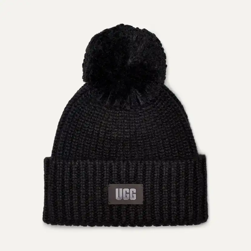 UGG Chunky Rib Knit Pom Beanie for Women | UGG® UK