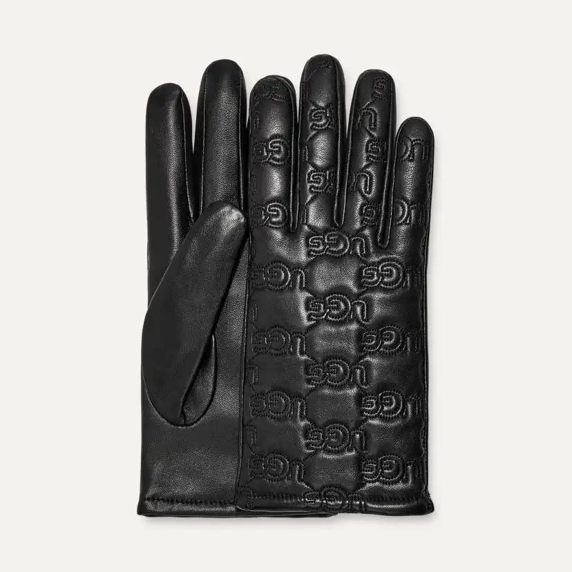 Gants avec logo classique cousu Gants avec logo classique cousu