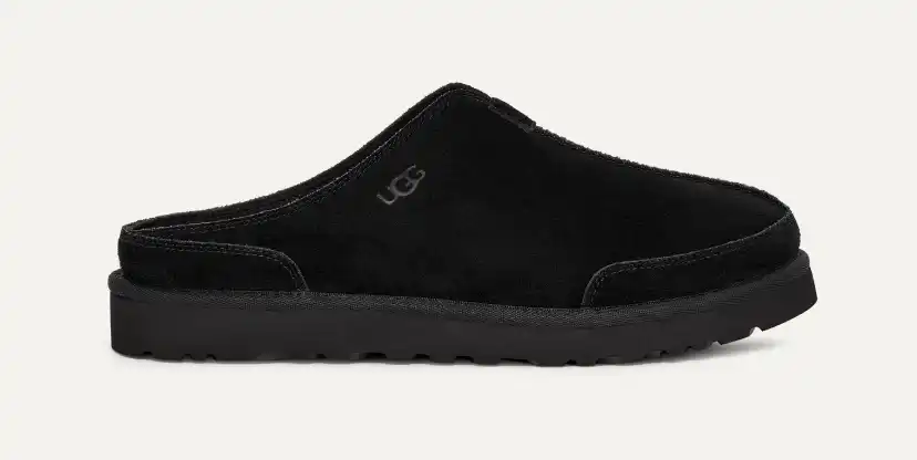 UGG Marcman  Men\'s Black Suede Loafers UGG Marcman Slippers Shearling Lined Suede | Mercari main image 2