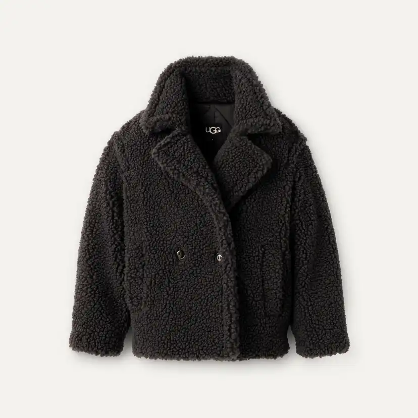 Manteau court pelucheux Gertrude