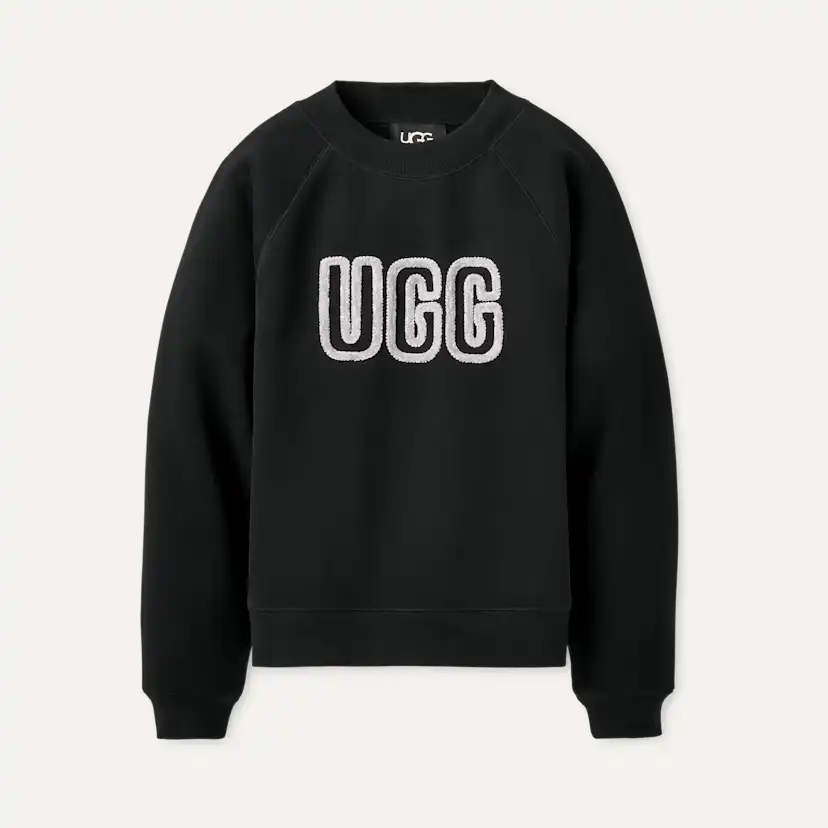 ［タグ付き新品］UGG ブラック　ロゴスエット UGG® UGG Logo Crewneck for Women | UGG®