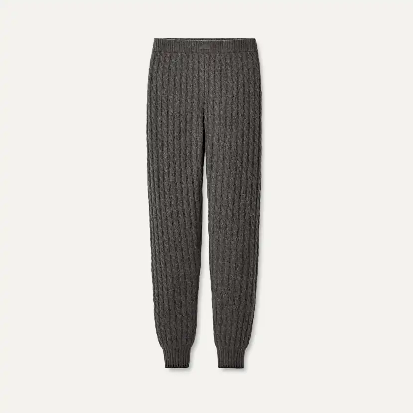 Pantalon en tricot câblé Lorelai