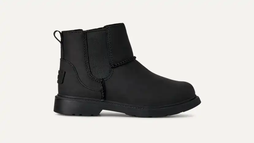 ugg キッズ 17cmブラック リボン UGG ブーツ 通販 レディース キッズ ムートンブーツ リボン