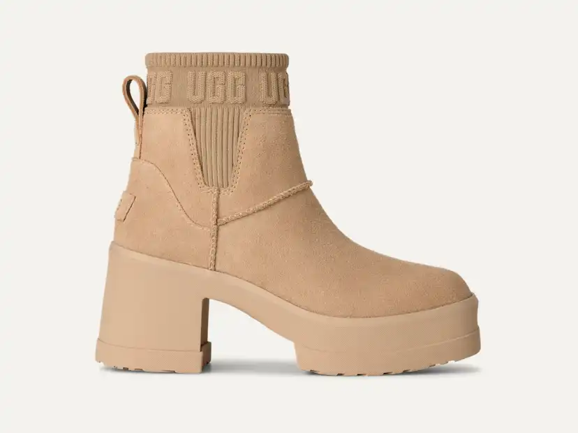 ミドルブーツ UGG Women Boots 1158356 NAT Beige Ugg Women's Classic Mini Platform Boots