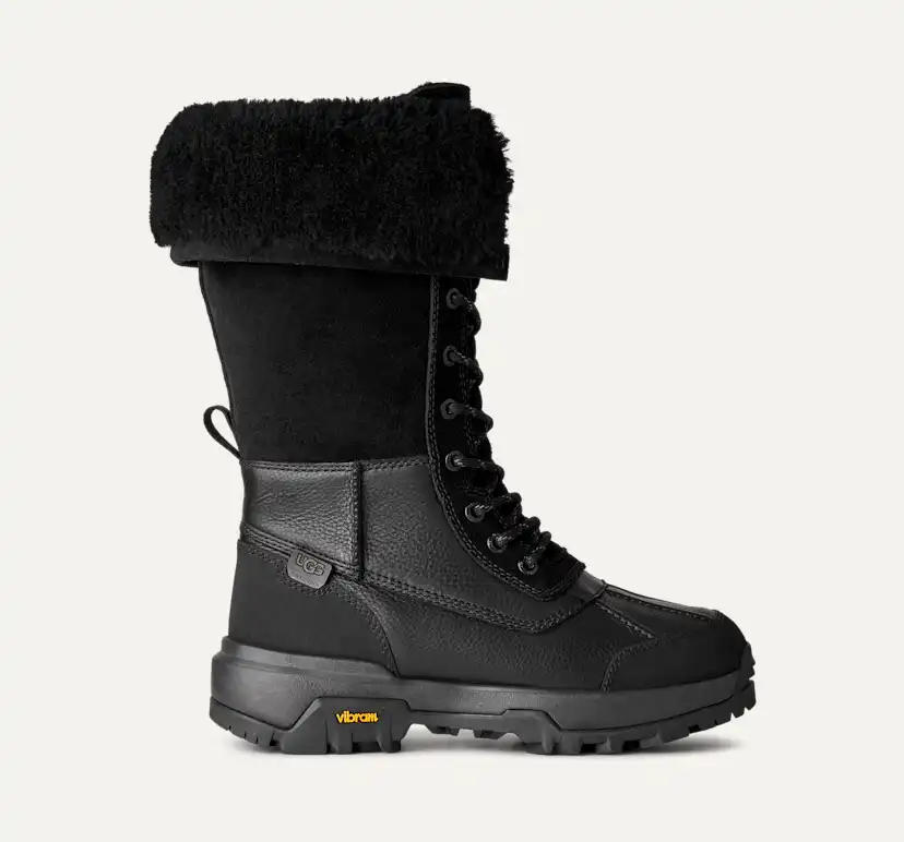 ugg leather dress boots Classic Ultra Mini leather ankle boots - chocolate