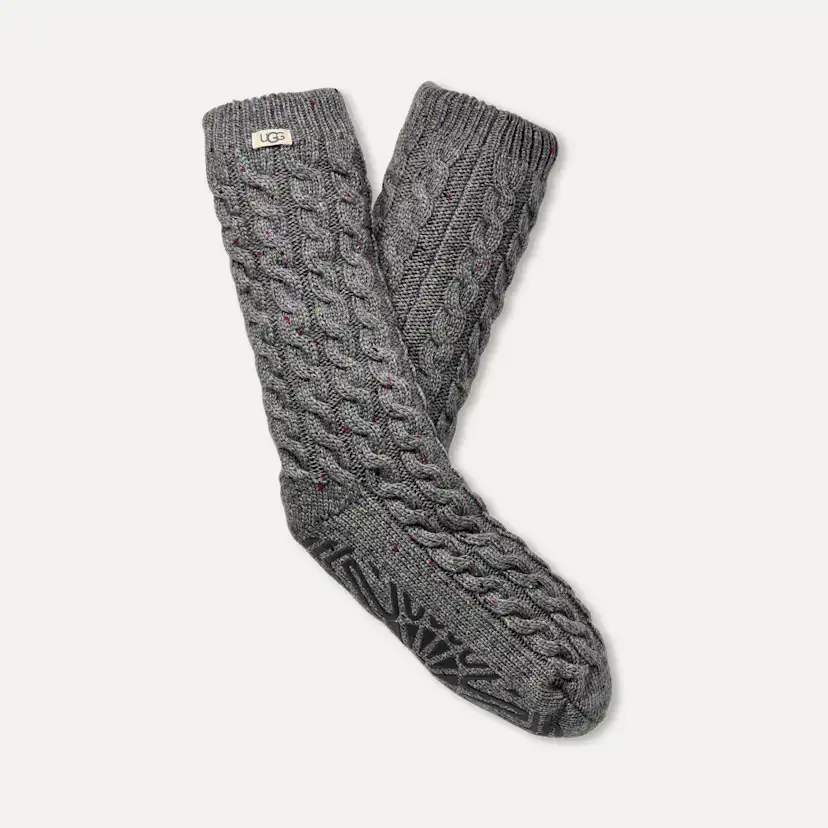 Elowyn Cable Knit Fleece Lined