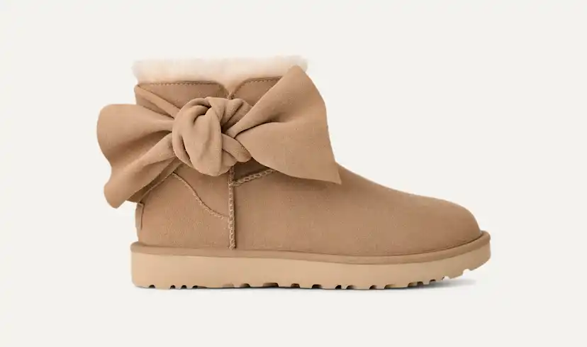 UGG Classic Mini Bow - Görsel 1