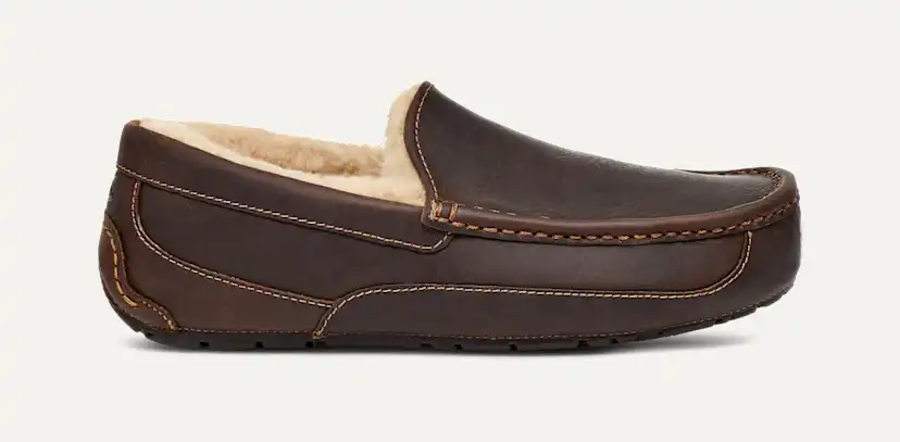 ugg tobacco moccasins Men's Ascot Loafer Slipper