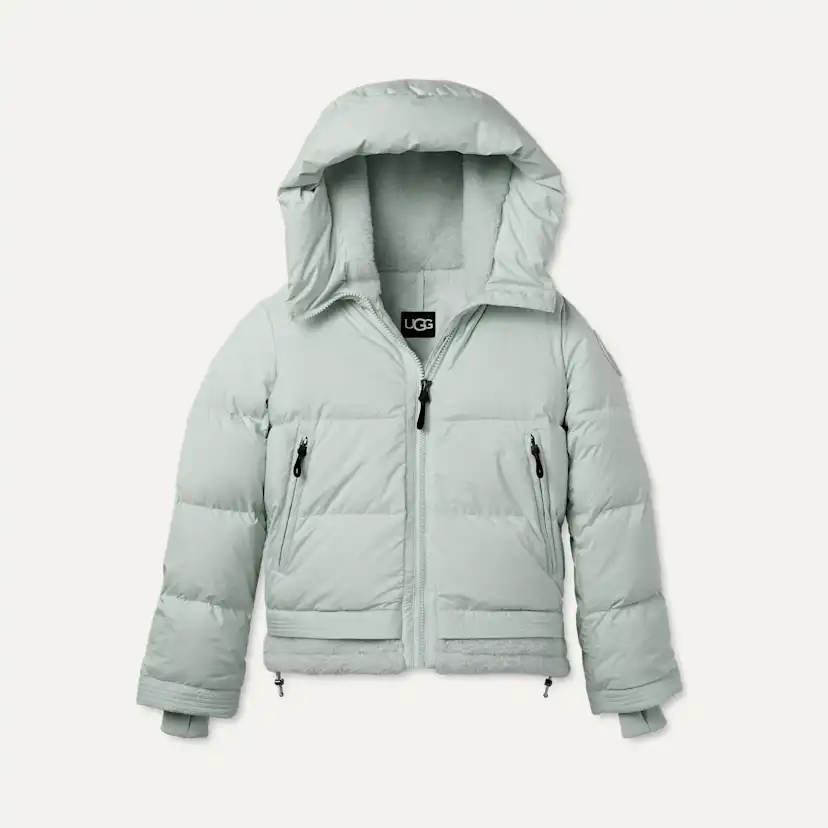 UGG JADA HOODED PUFFER - FAUX FUR ブルーグレー Women's Fashion Winter Coats & Jackets | UGG® Official