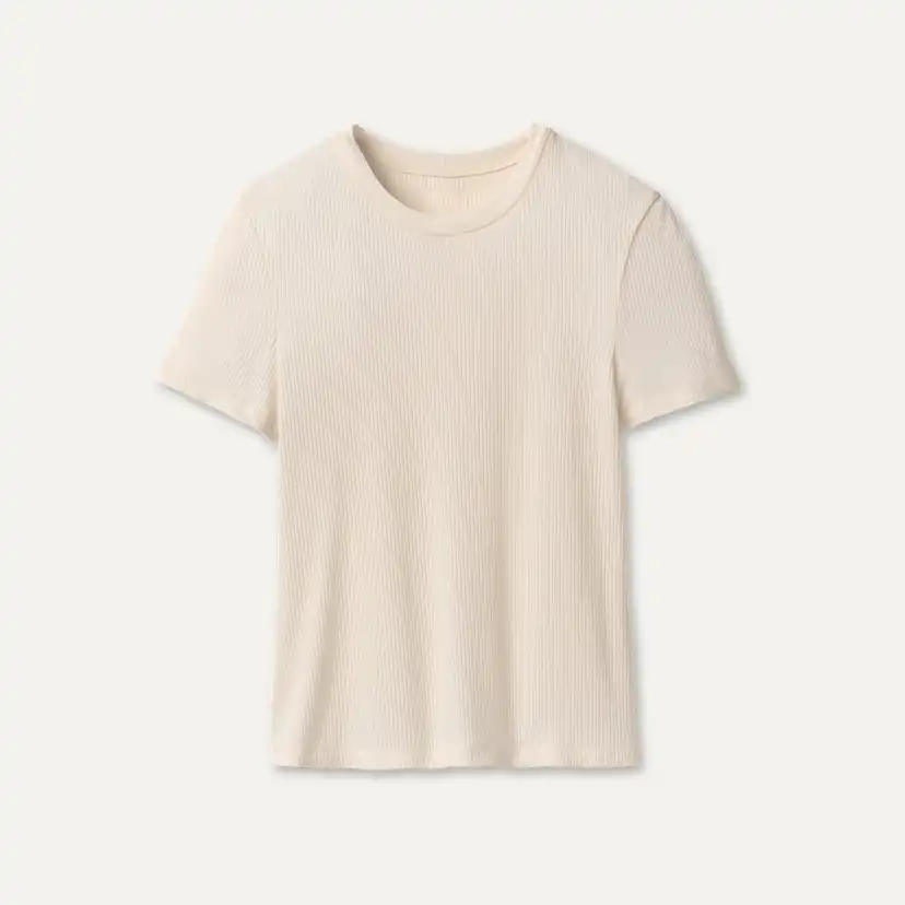 T-shirt côtes levées Miriam Baby