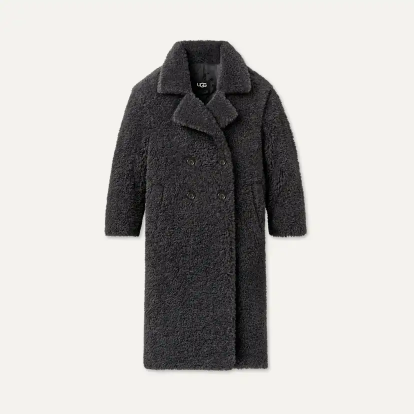 Manteau long pelucheux Gertrude II