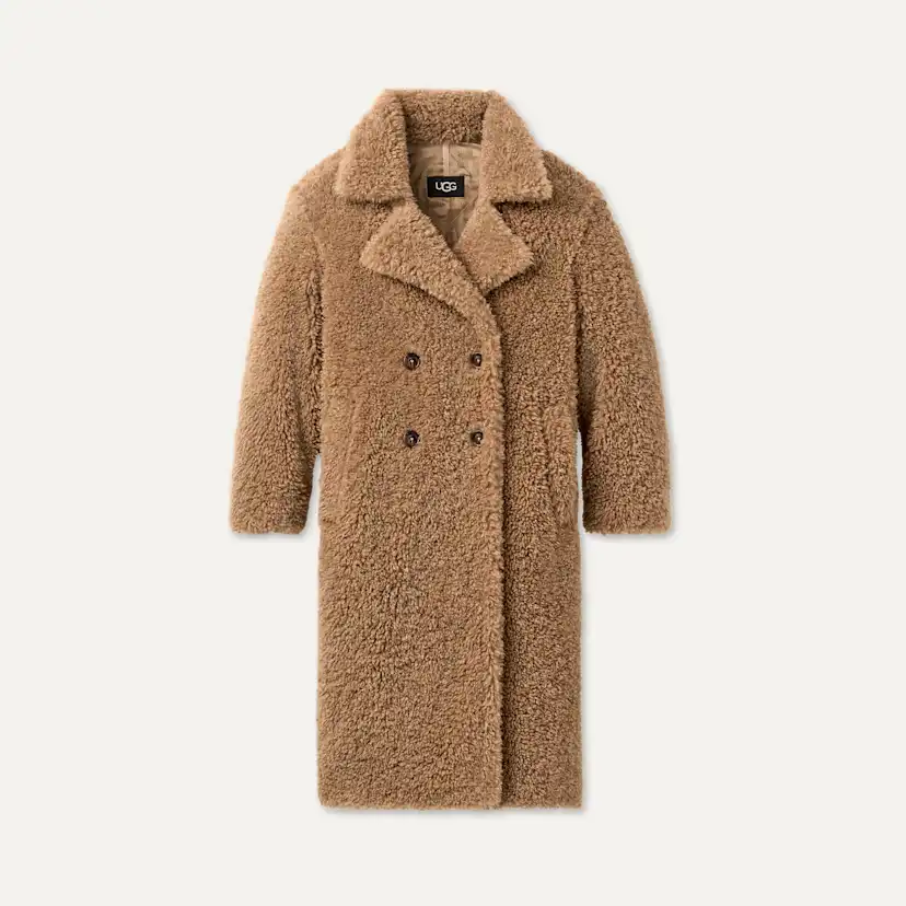 Manteau long pelucheux Gertrude II