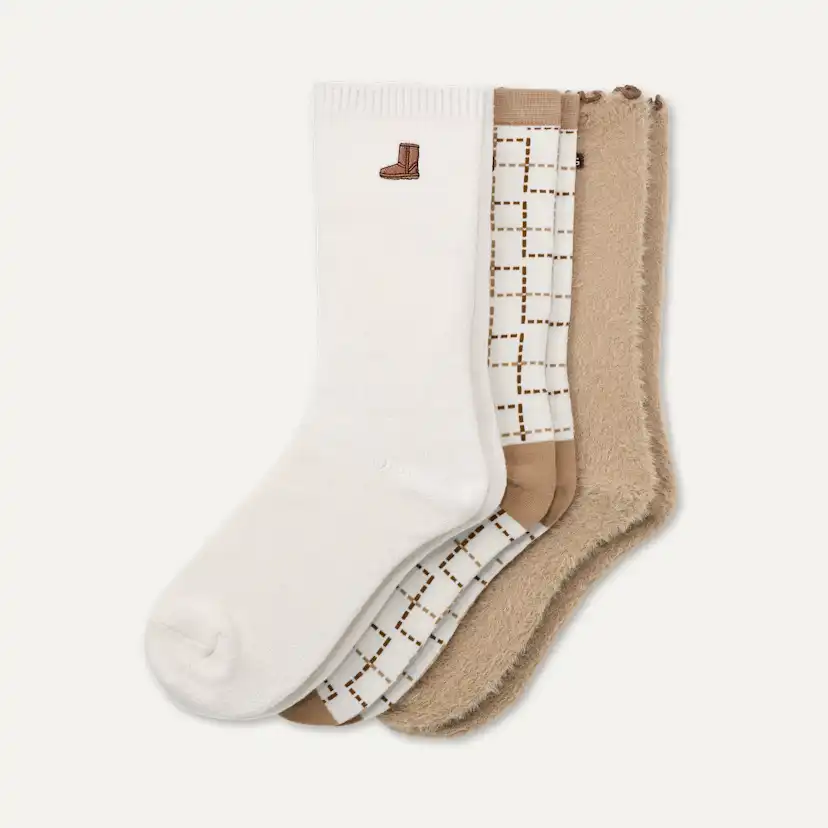 UGG Classic Crew 3 Pack