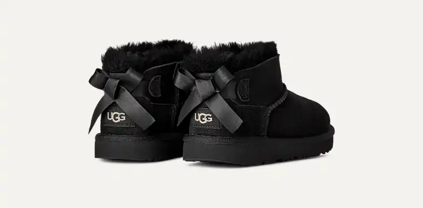 Black Ugg Ansley Puff Bow Black Ugg Ansley Puff Bow UGG ANSLEY