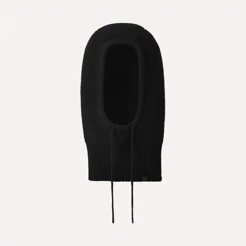 Knit Drawstring Balaclava