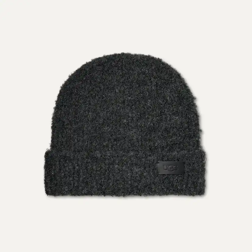 Tuque à revers bouclé