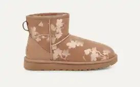 Classic Mini Floral Foil Boot | UGG® Official