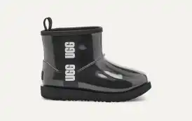 UGG W CLASSIC CLEAR MINI ブラック 9号　２６センチ UGG W CLASSIC CLEAR MINI ブラック 9号 26センチ