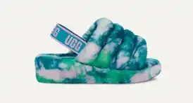 UGG サンダル　W FLUFF YEAH SLIDE MARBLE 25 Fluff Yeah Slide Marble Slipper | UGG®