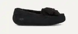 取引中UGG Ansley モカシン ブラック 9 UGG® Ansley Heritage Bow for Women | UGG®