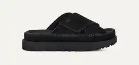 Women's Goldenstar Cross Slide Platform Sandal | UGG®