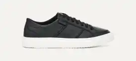 【UGG】ALAMEDA LACE レザー スニーカー 快適 クッション 軽量 UGG Australia アグ スニーカー レディース 本革 レザー 黒 白