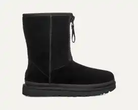 Women's Classic Short Zipper Tape Logo Boot | UGG®