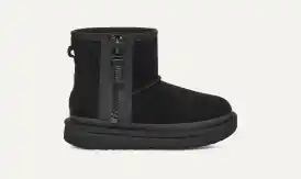 【大特価】UGG Classic Mini Zipper Tape Logo ブーティ Classic Mini Zipper Tape Logo Chestnut | UGG