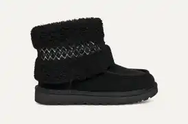 新品未使用UGG ブラックローファ Dakota Shearling Braid Women's Mini UGG Braid Boot | UGG®