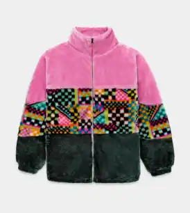 UGG Elaina Colorblock Sherpa Jacket for Women | UGG®