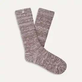 Women's Rib Knit Slouchy Crew Sock