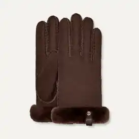 小物 UGG CLASSIC LTHR SHORTY TECH GLOVE UGG Classic Leather Shorty Tech Glove in Black | REVOLVE