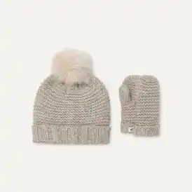 Knit Mitten & Hat Set
