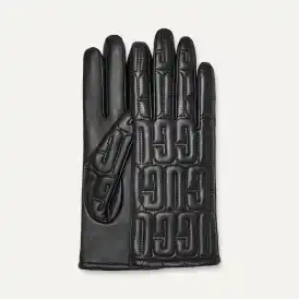 UGG® Leather Quilted Logo Glove for Women | UGG®