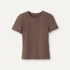(取寄) アグ レディース ミリアム ベイビー ティー リブ UGG women Miriam Baby Tee Rib Silver Taupe UGG® Miriam Baby Tee Rib for Women | UGG®