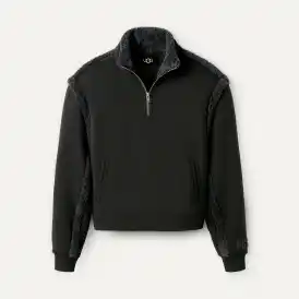 UGG フーディー UGG UGGFLUFF Oversized Hoodie, Black at Amazon Women's