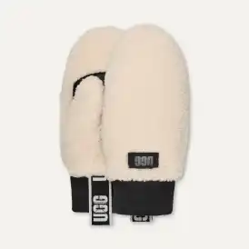 アグ 手袋 UGG 101099 W UGGFLUFF MITTEN WITH LOGO TAPE UGG UGGfluff Mitten With Logo Tape for Women | UGG®