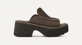 【UGG】New Heights Slide サンダル 厚底 スエード UGG® New Heights Slide for Women | UGG®