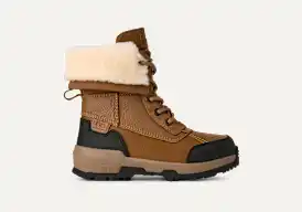 靴 UGG アグ スニーカー レディース 厚底 黒 ブラック グレー LA FLEX