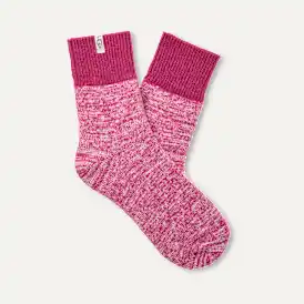 Women's Rib Knit Slouchy Quarter