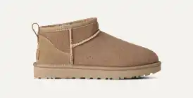 【ORIGINAL UGG Australia classic】UGG Mini Classic Boots Womens Ugg Australia Classic Mini II Boots Shearling Lined